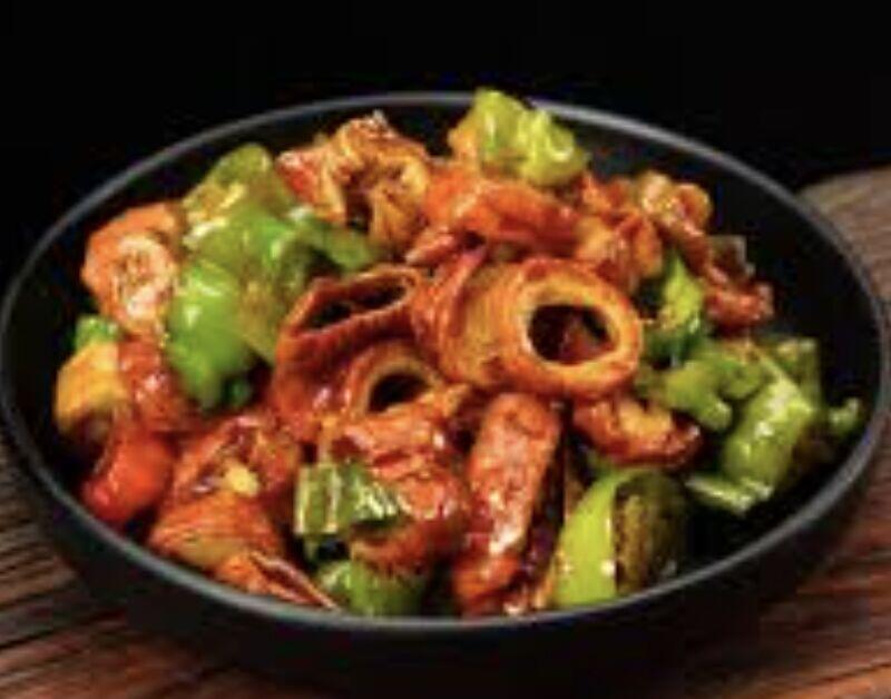 Pork Intestine w. Chili