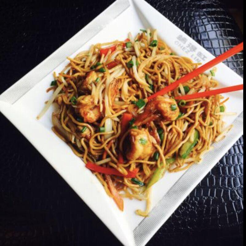 Shrimp Pan-Fried Noodle
