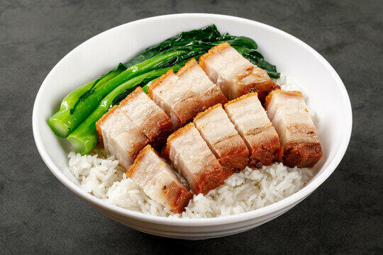 Crispy Pork Rice